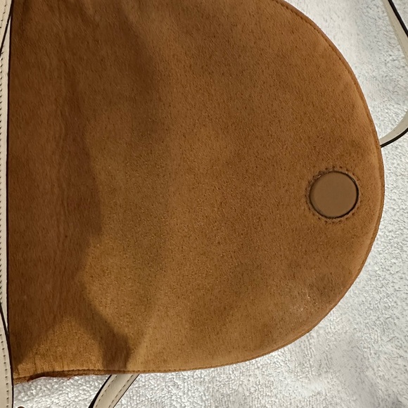 Coach Tan Floral Crossbody Bag - Picture 6 of 8